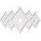 Ekena Millwork Zoe Architectural Grade PVC Ceiling Medallion, 36"W x 24"H x 3"ID x 11 1/4"C x 1"P, One-Piece CMP36X24ZE-03000 - alternate 1
